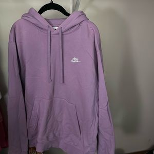 Purple Nike hoodie